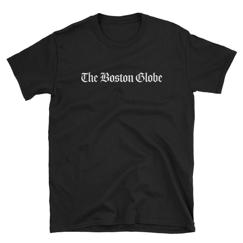The Boston Globe Full Logo Tee (Black)