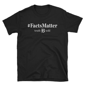 #FactsMatter Boston Globe T-shirt (Black)