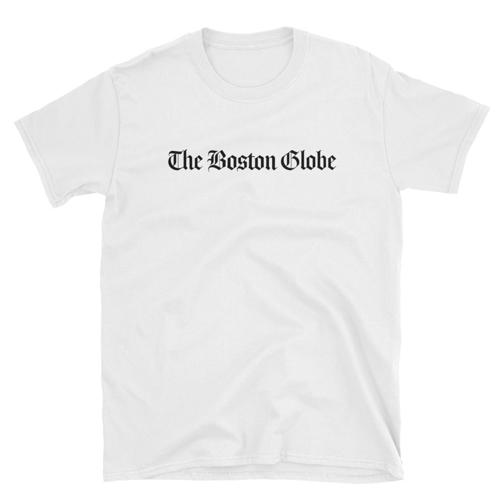 The Boston Globe Full Logo T-shirt (White)
