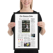 Load image into Gallery viewer, Boston Globe Front Page - October 25th, 2018