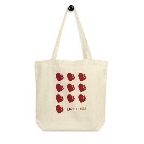 10 Hearts Love Letters Tote