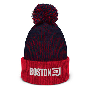 Boston.com Pom-Pom Hat